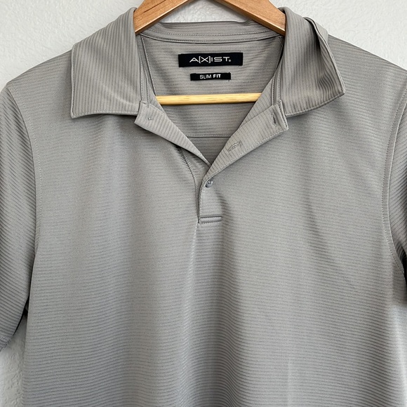 Axist Gray Polo Shirt - Picture 2 of 10